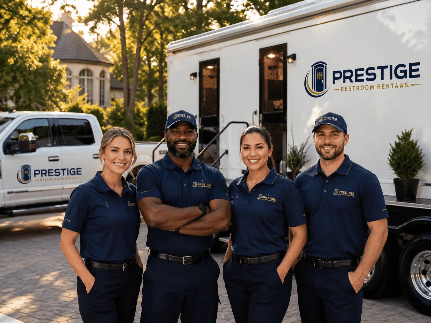 Trusted Luxury Portable Restrooms company in New Liberty, KY